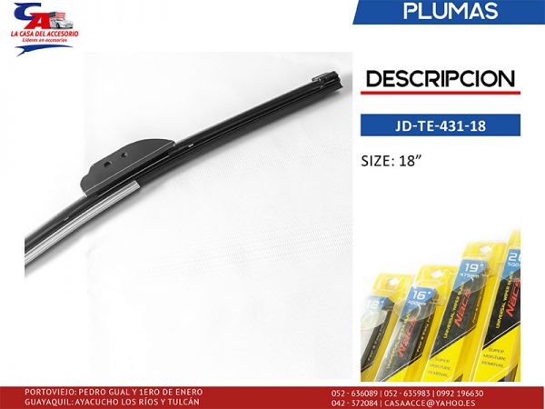 Pluma 18 Nacs JD-TE-431-18